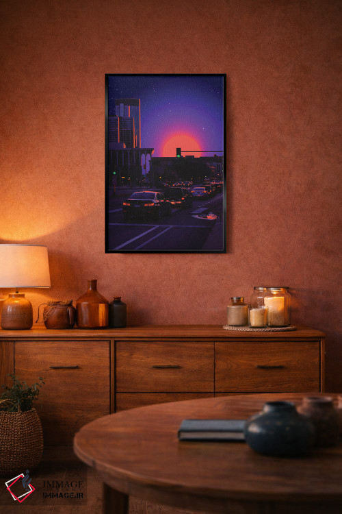 تابلو دکوراتیو شهر اوت ران ۲ اثر دانر اوروزکو - D5B