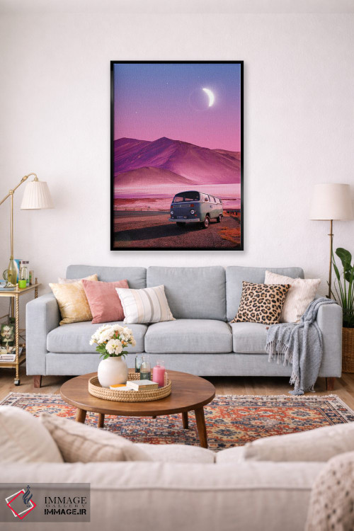 تابلو دکوراتیو سفر آتاکاما اثر دانر اوروزکو - D1B