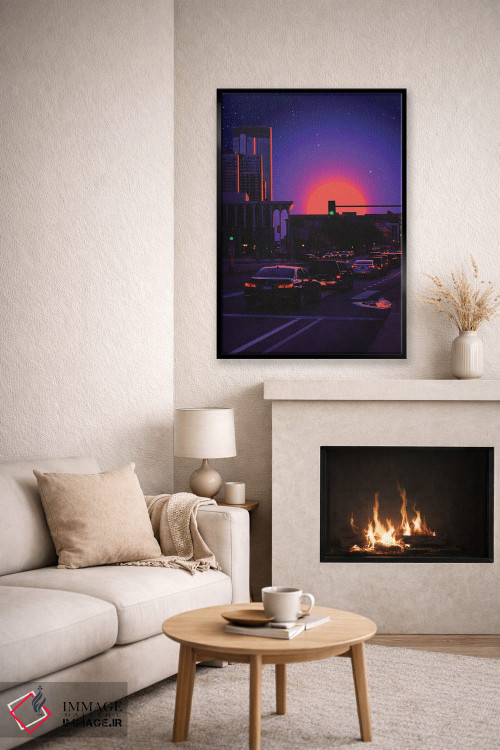 تابلو دکوراتیو شهر اوت ران ۲ اثر دانر اوروزکو - D6B