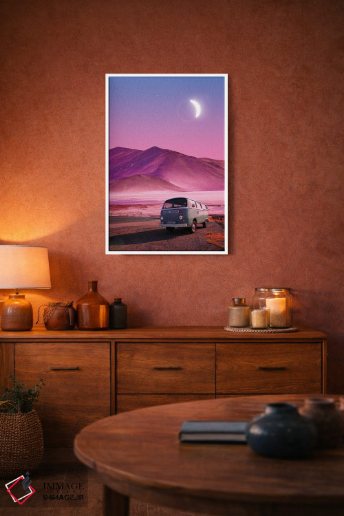 تابلو دکوراتیو سفر آتاکاما اثر دانر اوروزکو - D3W