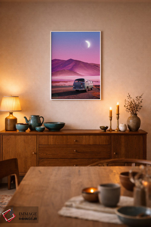 تابلو دکوراتیو سفر آتاکاما اثر دانر اوروزکو - D6W