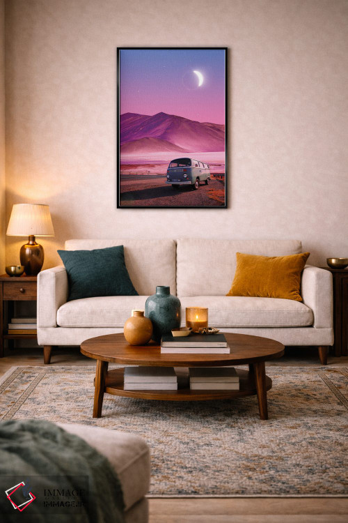 تابلو دکوراتیو سفر آتاکاما اثر دانر اوروزکو - D4B