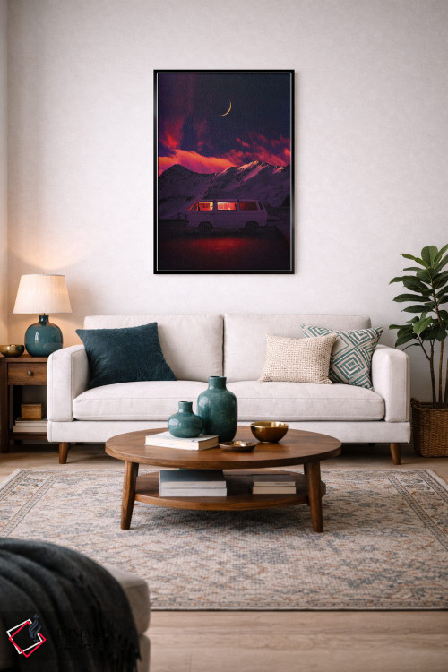 تابلو دکوراتیو شب خاموش اثر دانر اوروزکو - D4B