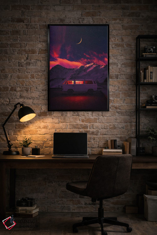 تابلو دکوراتیو شب خاموش اثر دانر اوروزکو - D5B