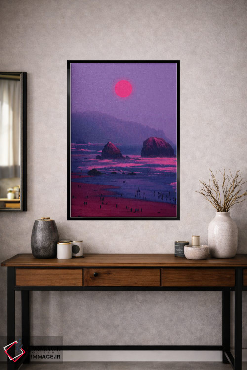 تابلو دکوراتیو غروب ۲ اثر دانر اوروزکو - D1B