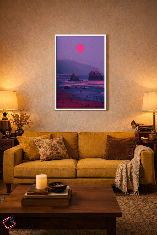 تابلو دکوراتیو غروب ۲ اثر دانر اوروزکو - D2W