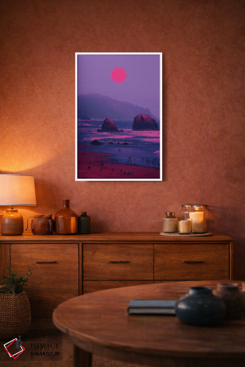 تابلو دکوراتیو غروب ۲ اثر دانر اوروزکو - D4W