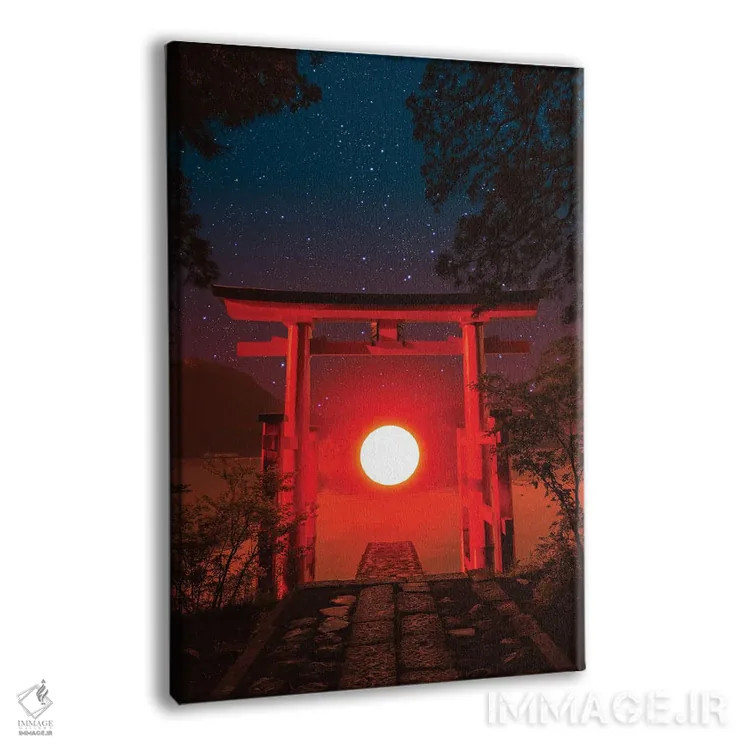 تابلو دکوراتیو دروازه توری اثر دانر اوروزکو - نمای پرسپکتیو محصول