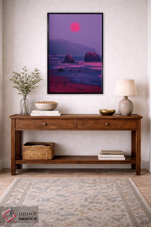 تابلو دکوراتیو غروب ۲ اثر دانر اوروزکو - D5B