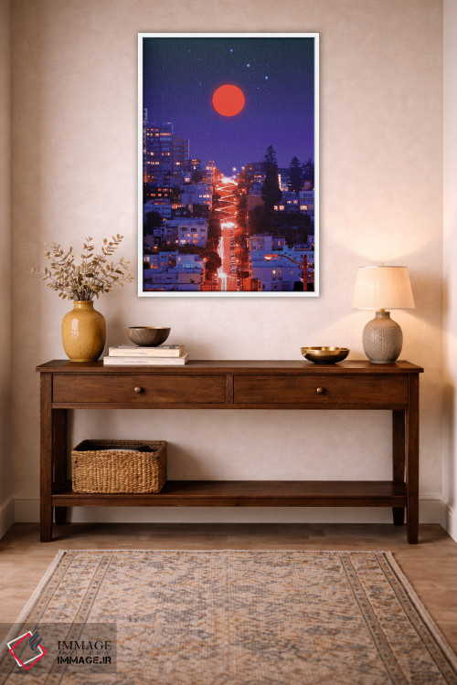 تابلو دکوراتیو غروب ۳ اثر دانر اوروزکو - D2W