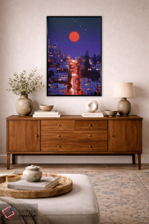 تابلو دکوراتیو غروب ۳ اثر دانر اوروزکو - D4B