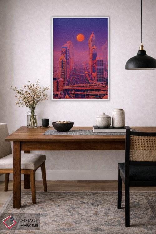 تابلو دکوراتیو غروب ۵ اثر دانر اوروزکو - D1W