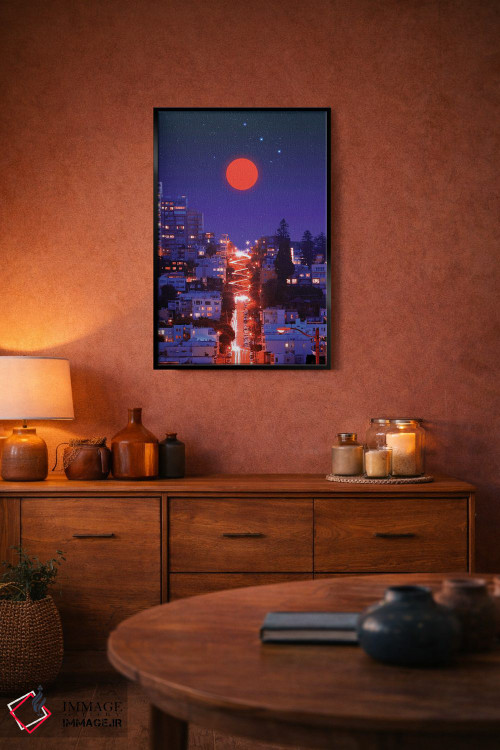 تابلو دکوراتیو غروب ۳ اثر دانر اوروزکو - D5B