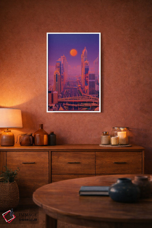 تابلو دکوراتیو غروب ۵ اثر دانر اوروزکو - D2W