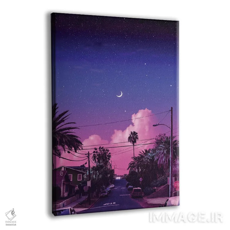 تابلو دکوراتیو مناطق استوایی اثر دانر اوروزکو - نمای پرسپکتیو محصول