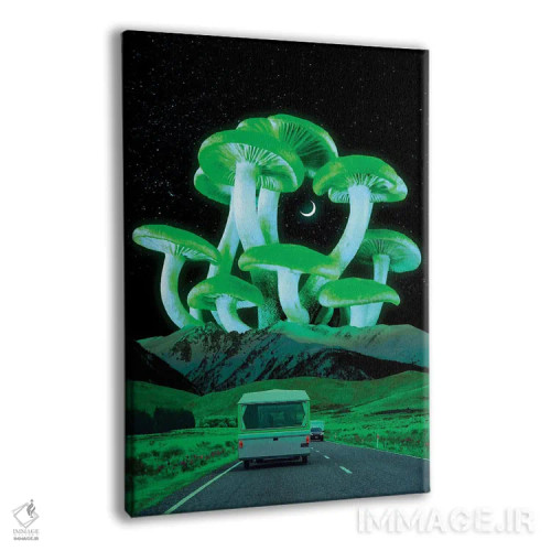 تابلو دکوراتیو مسیر توهم زا اثر دانر اوروزکو - نمای پرسپکتیو محصول