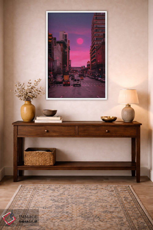 تابلو دکوراتیو غروب ۴ اثر دانر اوروزکو - D2W