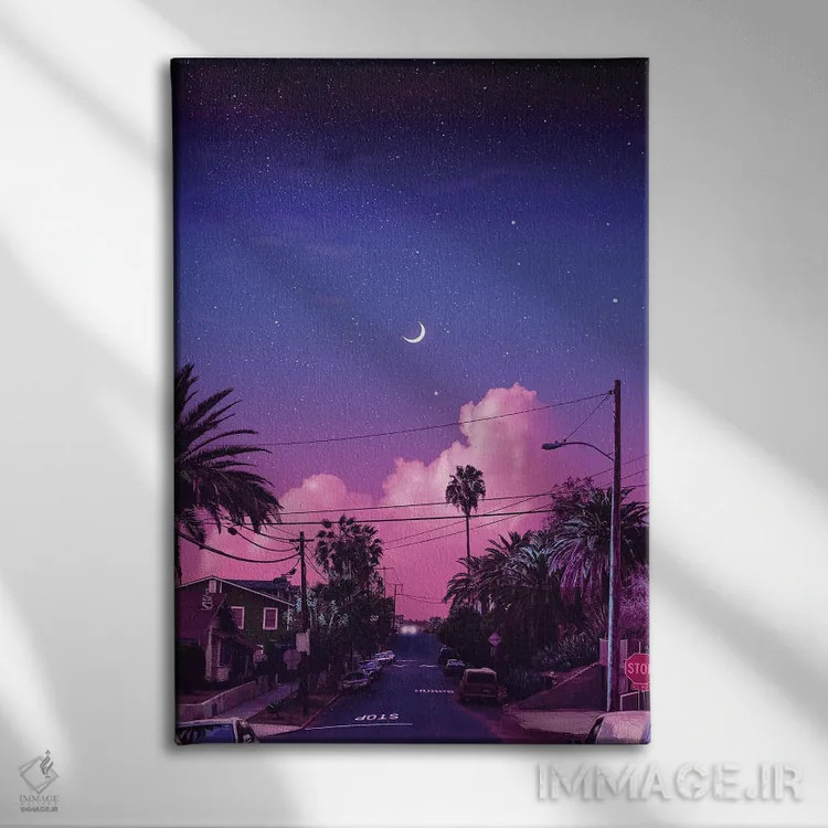 تابلو دکوراتیو مناطق استوایی اثر دانر اوروزکو - نمای روبهرو روی دیوار