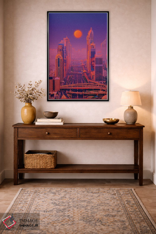 تابلو دکوراتیو غروب ۵ اثر دانر اوروزکو - D4B