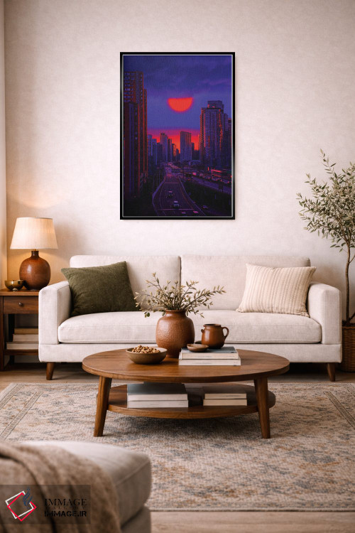 تابلو دکوراتیو غروب ۸ اثر دانر اوروزکو - D4B