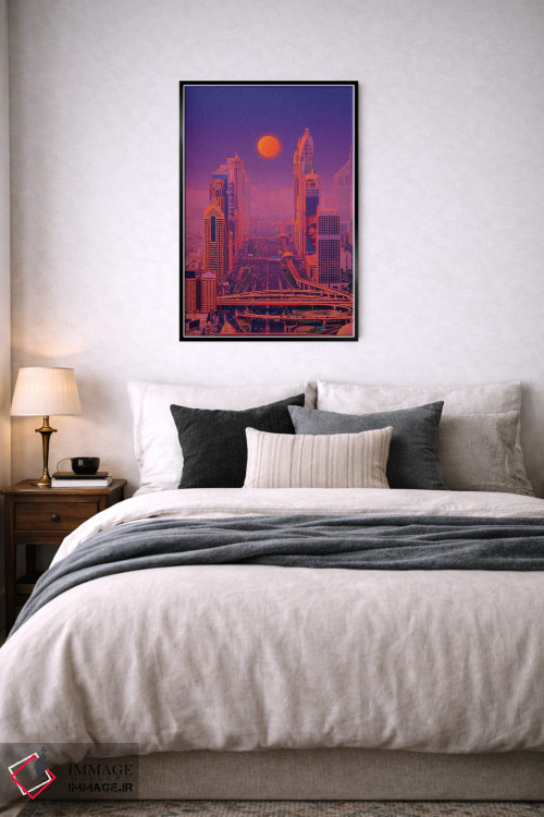 تابلو دکوراتیو غروب ۵ اثر دانر اوروزکو - D6B