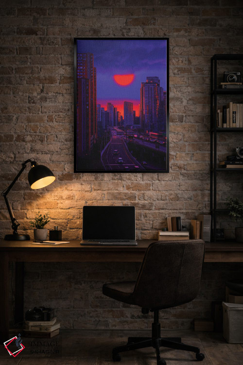 تابلو دکوراتیو غروب ۸ اثر دانر اوروزکو - D5B