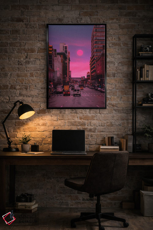 تابلو دکوراتیو غروب ۴ اثر دانر اوروزکو - D4B