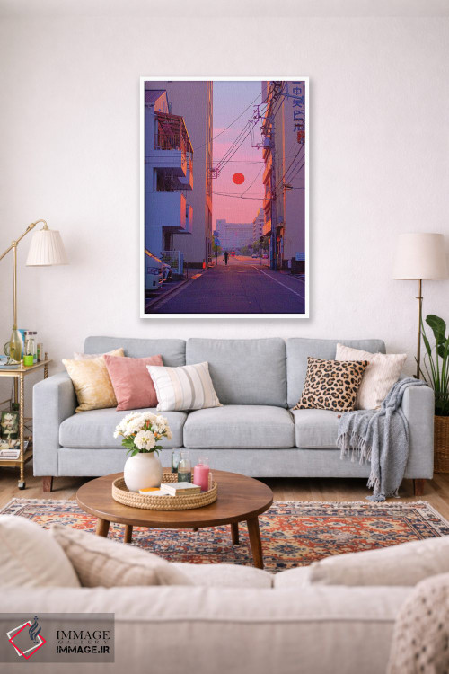 تابلو دکوراتیو غروب ۱۰ اثر دانر اوروزکو - D1W