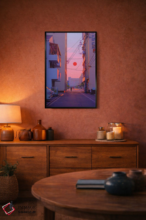 تابلو دکوراتیو غروب ۱۰ اثر دانر اوروزکو - D4B