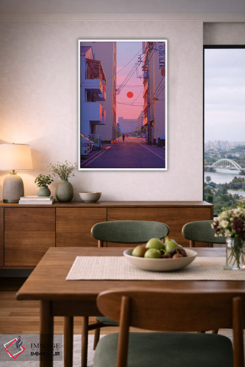 تابلو دکوراتیو غروب ۱۰ اثر دانر اوروزکو - D6W