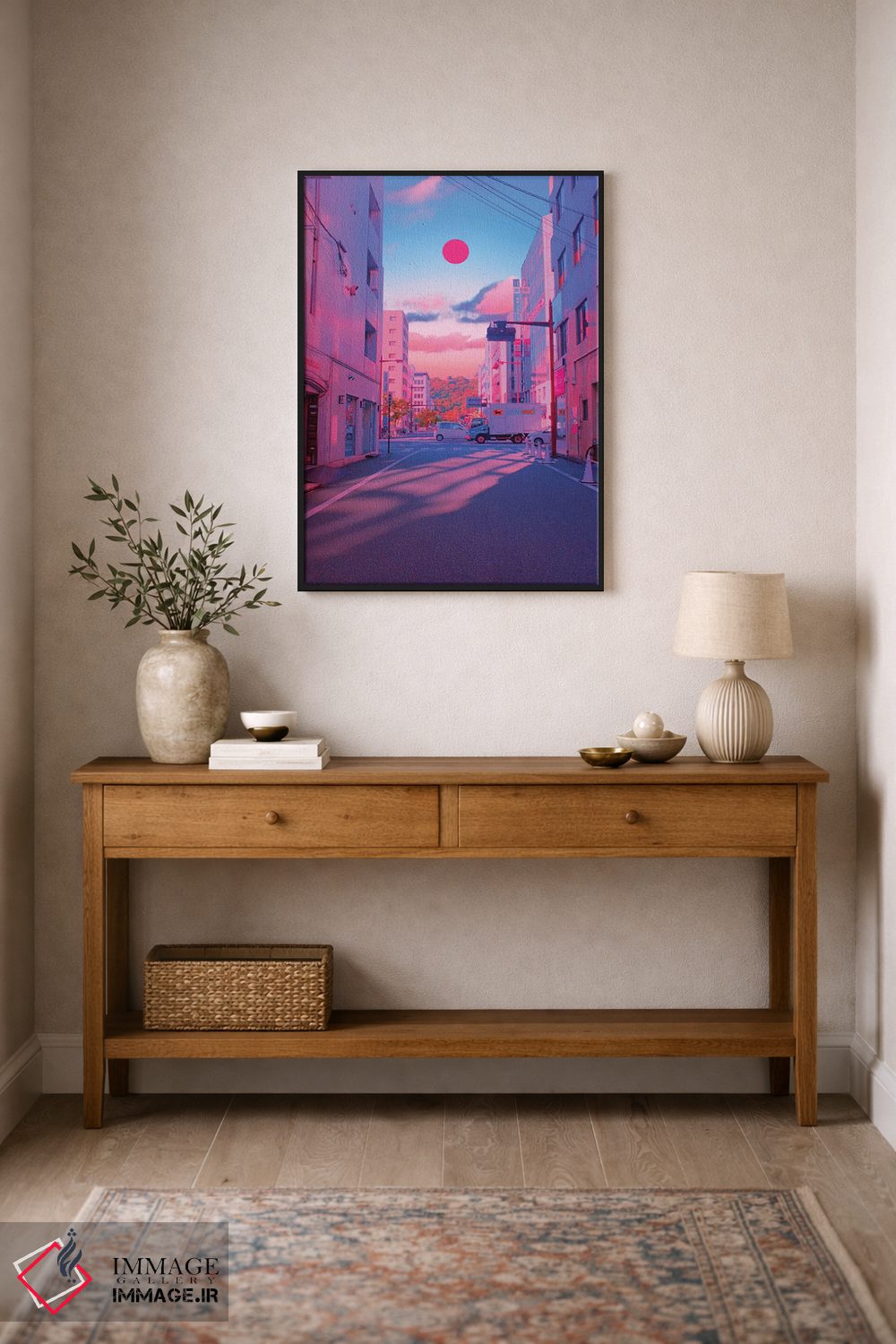 تابلو دکوراتیو غروب ۱۱ اثر دانر اوروزکو - D1B