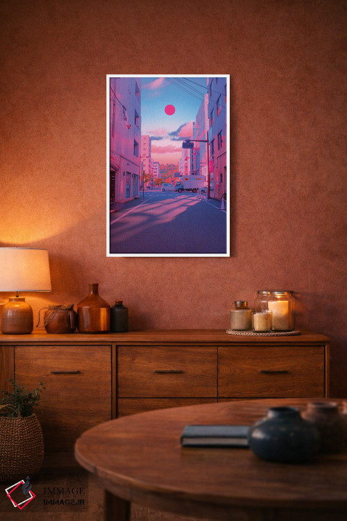 تابلو دکوراتیو غروب ۱۱ اثر دانر اوروزکو - D3W