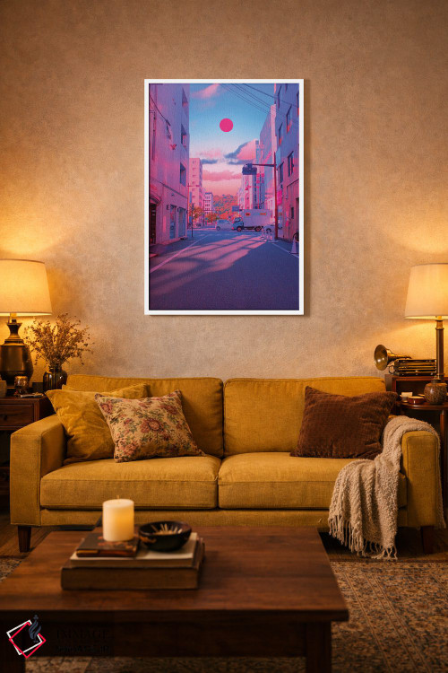 تابلو دکوراتیو غروب ۱۱ اثر دانر اوروزکو - D4W