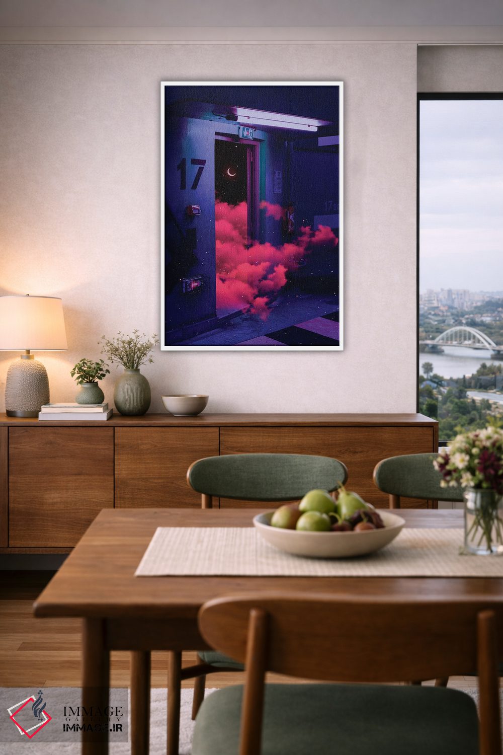 تابلو دکوراتیو خروجی اثر دانر اوروزکو - D6W