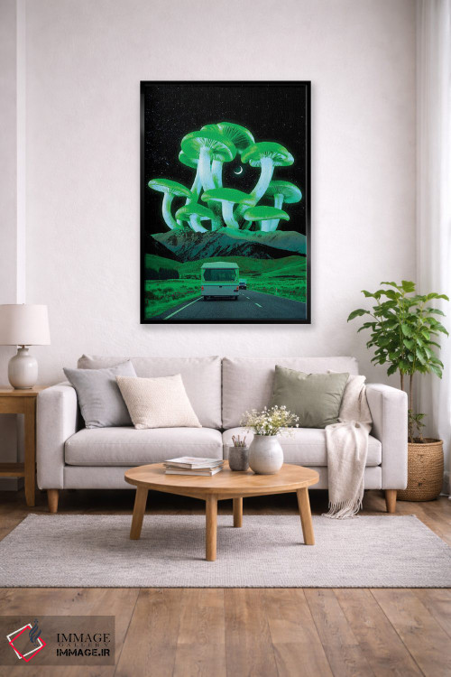 تابلو دکوراتیو مسیر توهم زا اثر دانر اوروزکو - D1B