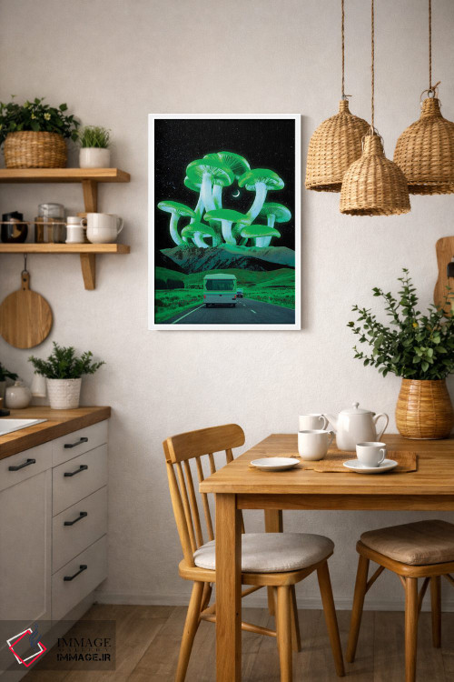 تابلو دکوراتیو مسیر توهم زا اثر دانر اوروزکو - D2W