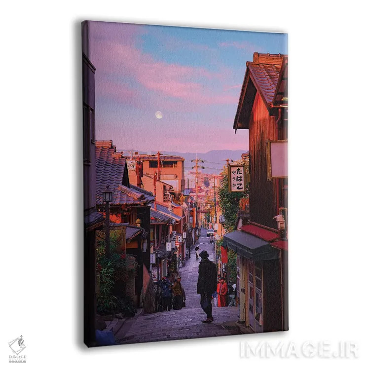 تابلو دکوراتیو شهر توکیو اثر دانر اوروزکو - نمای پرسپکتیو محصول