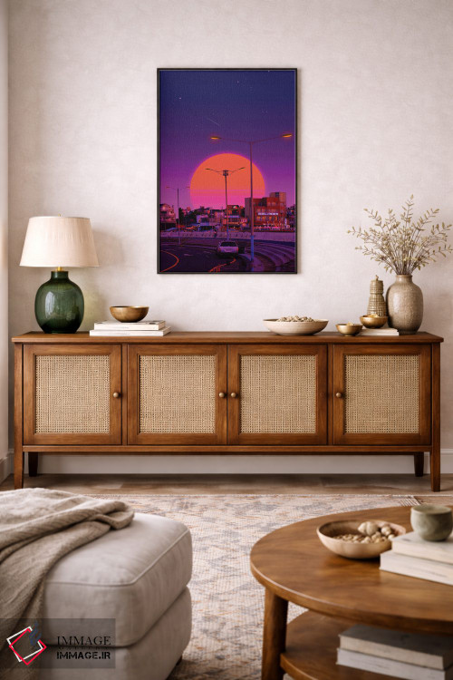 تابلو دکوراتیو غروب بخارویو ۵ اثر دانر اوروزکو - D4B