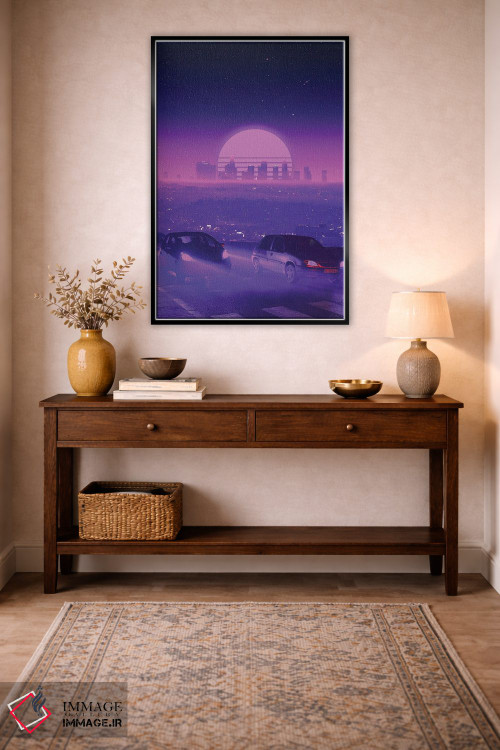 تابلو دکوراتیو ساعت گرگ و میش اثر دانر اوروزکو - D4B