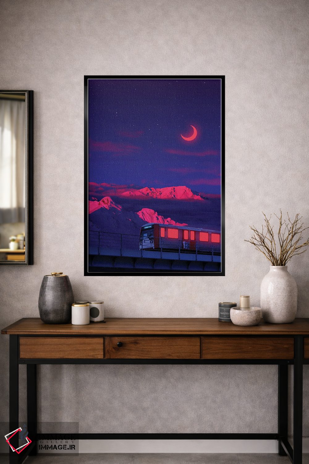 تابلو دکوراتیو قطار نیمه شب اثر دانر اوروزکو - D1B