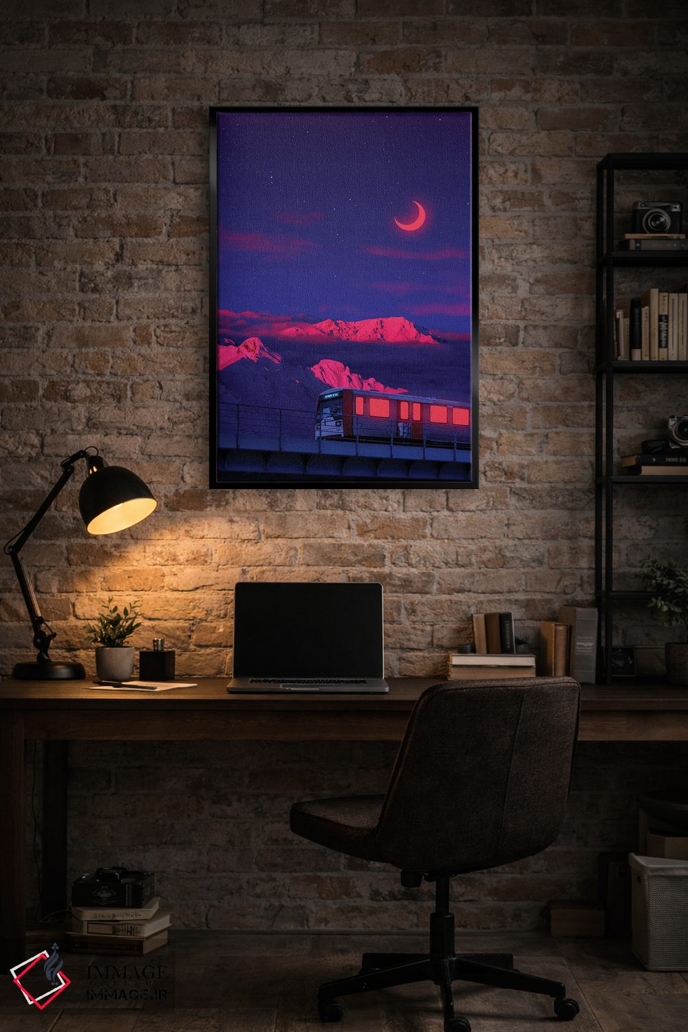تابلو دکوراتیو قطار نیمه شب اثر دانر اوروزکو - D5B