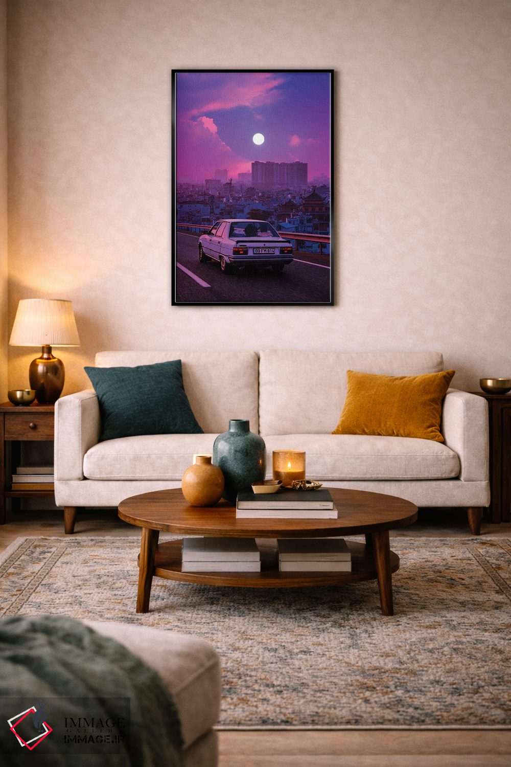 تابلو دکوراتیو بازگشت به گذشته ۲ اثر دانر اوروزکو - D4B