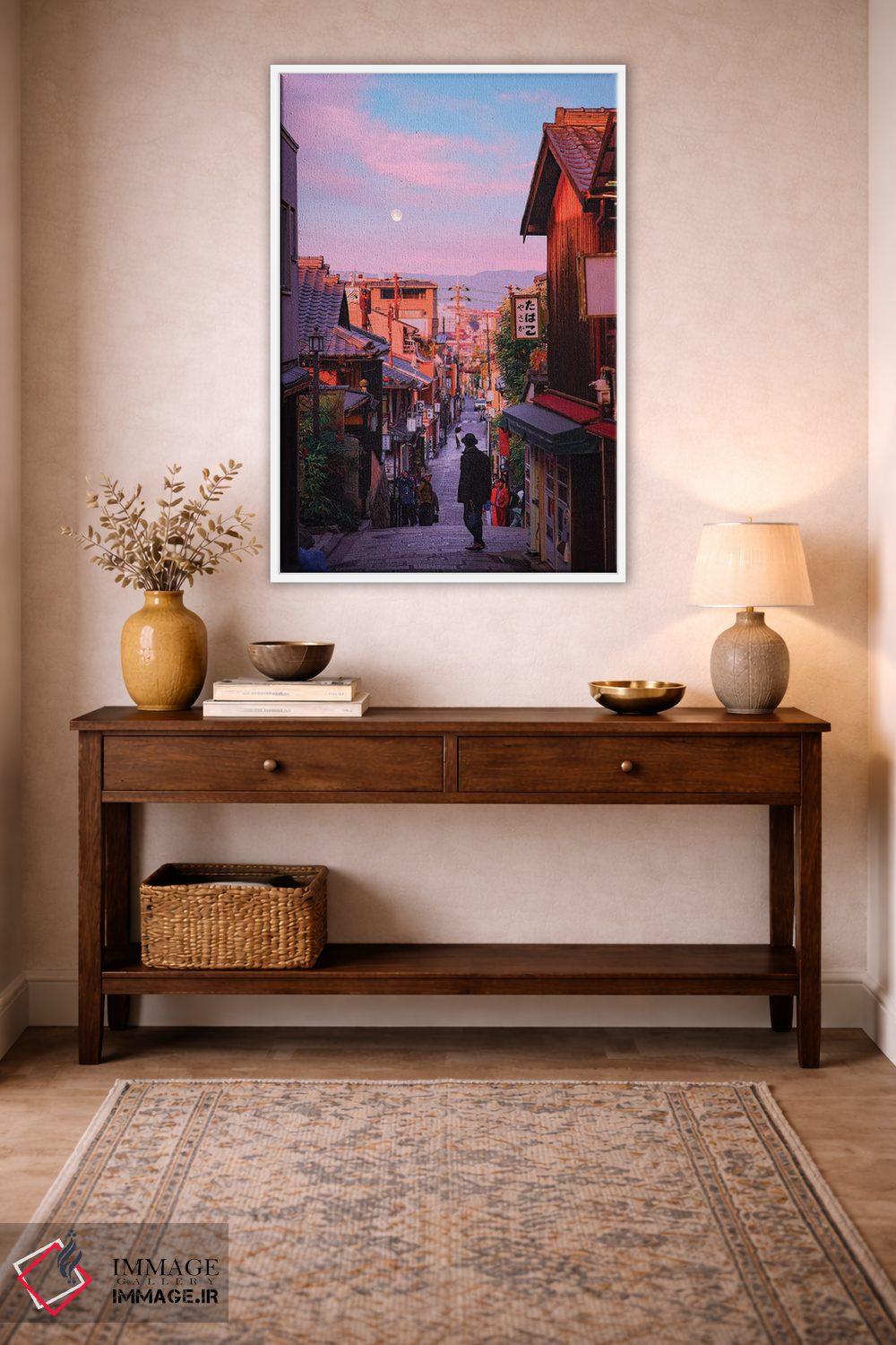 تابلو دکوراتیو شهر توکیو اثر دانر اوروزکو - D2W