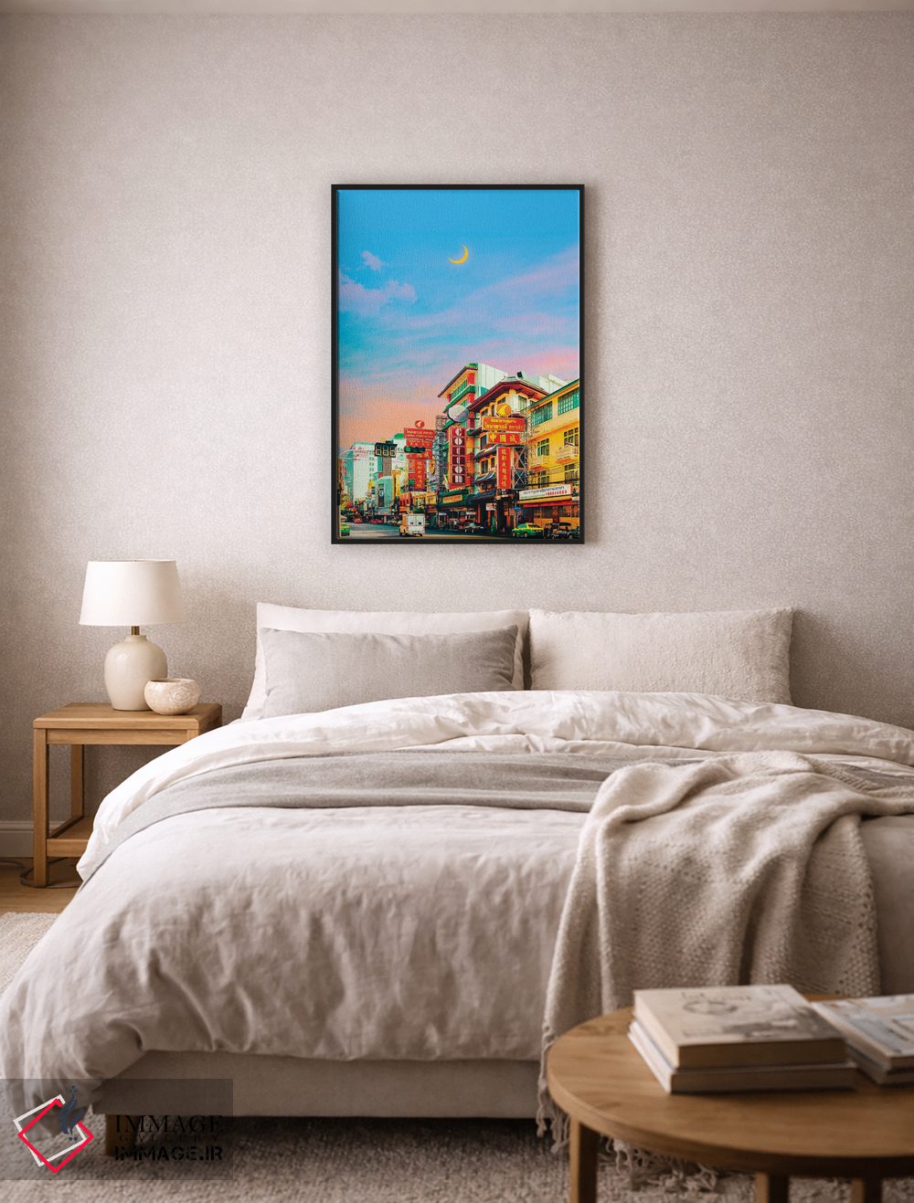 تابلو دکوراتیو محله چینی ها ۲ اثر دانر اوروزکو - D6B