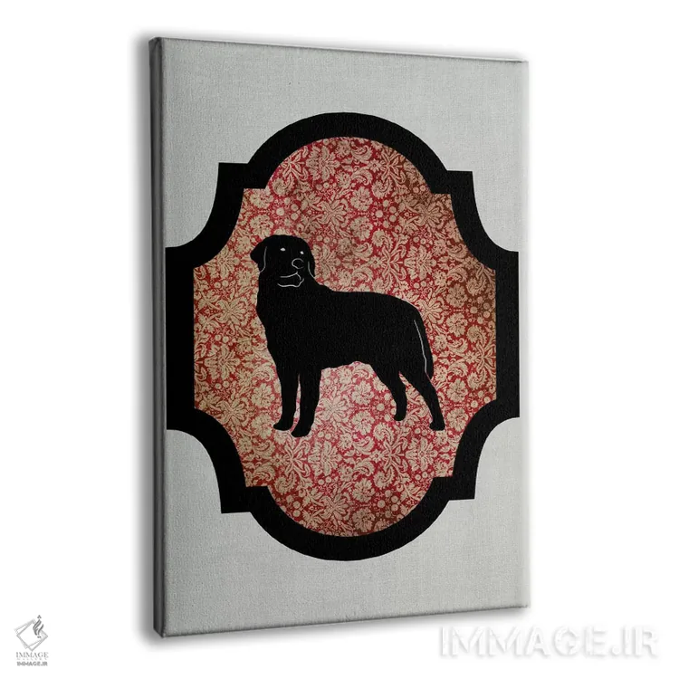 تابلو دکوراتیو رتوایلر II اثر فایو بای فایو کالکتیو - نمای پرسپکتیو محصول