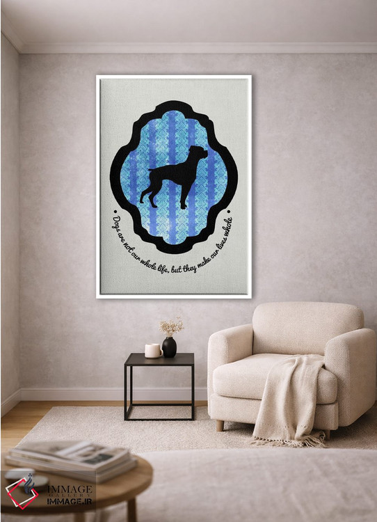 تابلو دکوراتیو بوکسر ۱ اثر فایو بای فایو کالکتیو - D1W