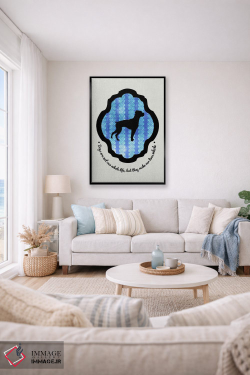 تابلو دکوراتیو بوکسر ۱ اثر فایو بای فایو کالکتیو - D2B