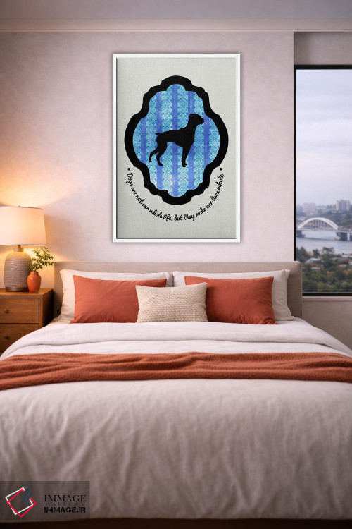 تابلو دکوراتیو بوکسر ۱ اثر فایو بای فایو کالکتیو - D4W