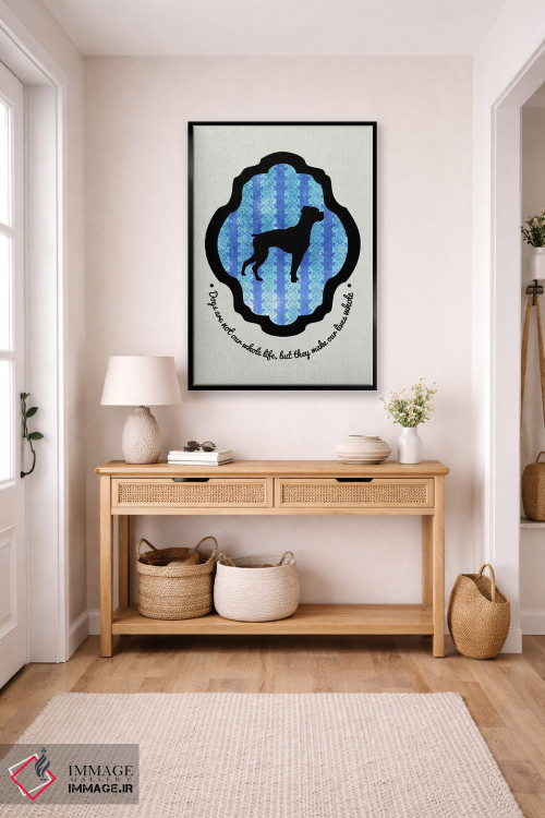 تابلو دکوراتیو بوکسر ۱ اثر فایو بای فایو کالکتیو - D5B