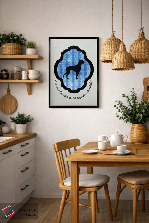 تابلو دکوراتیو بوکسر ۱ اثر فایو بای فایو کالکتیو - D6B